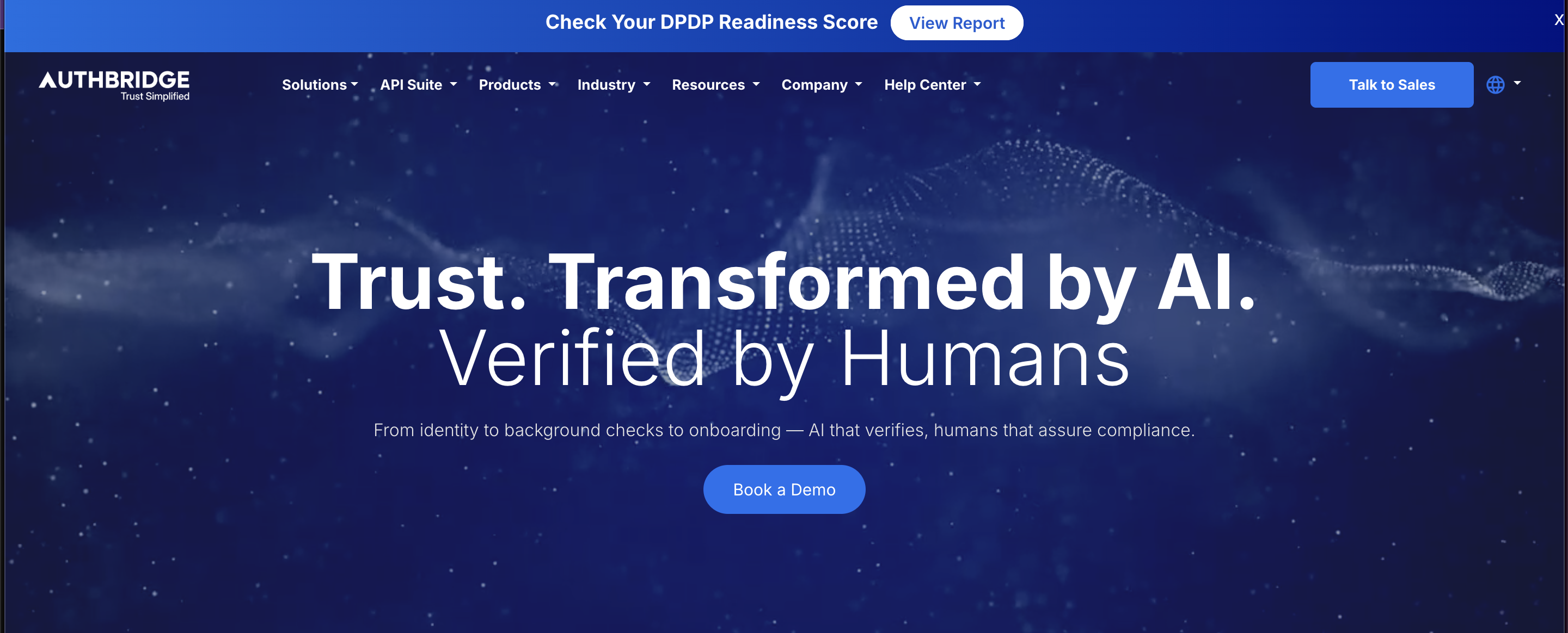 AuthBridge website